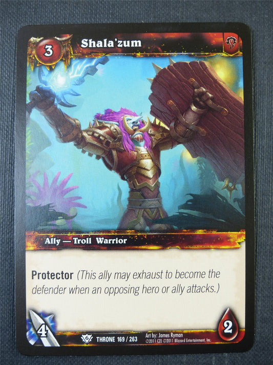 Shala'zum 169/263 - WoW Card #1BC