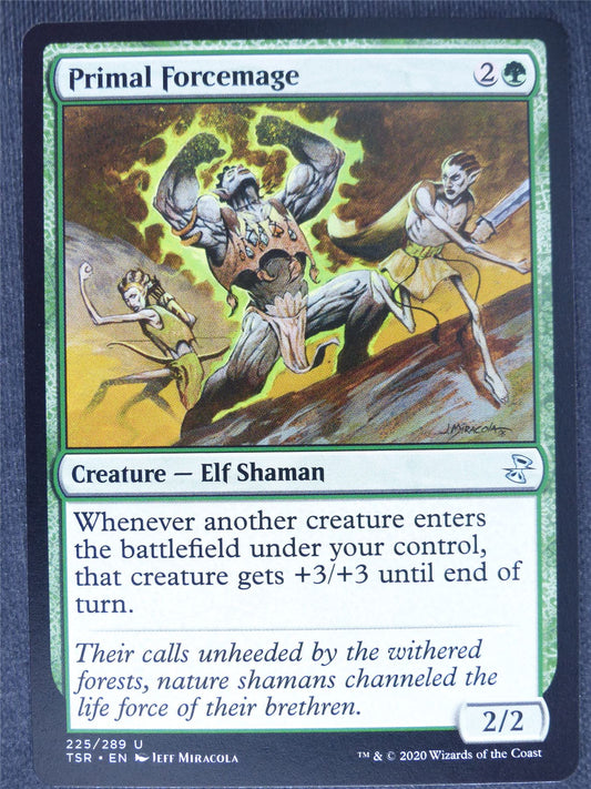 Primal Forcemage - Remastered - Mtg Magic Cards #T5