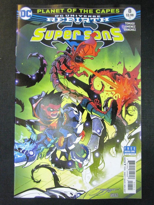 SUPER SONS #8 - NOVEMBER 2017 - DC Comic # 2G32