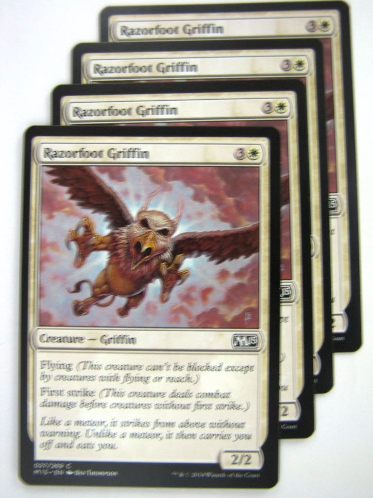 MTG Magic Cards: RAZORFOOT GRIFFIN x4 # 8E92
