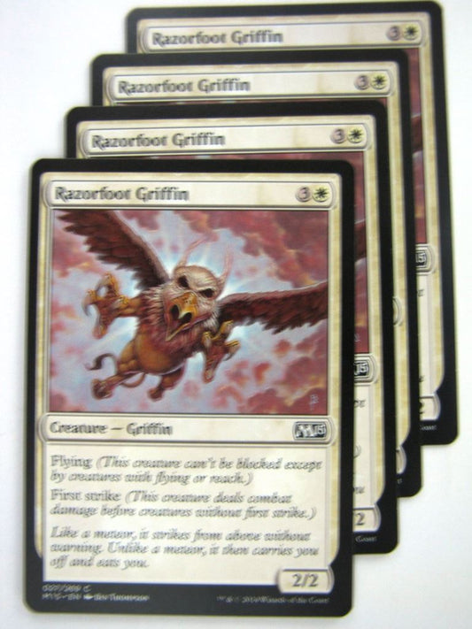 MTG Magic Cards: RAZORFOOT GRIFFIN x4 # 8E92