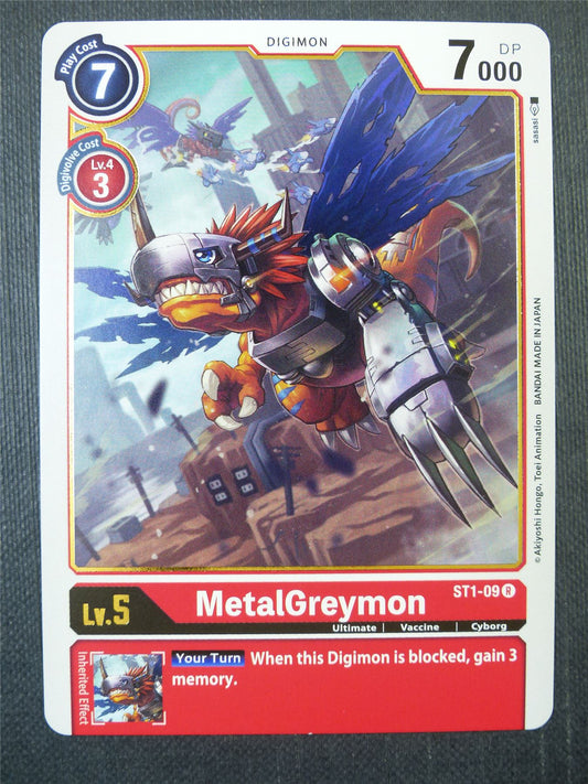 MetalGreymon ST1-09 R - Digimon Card #908