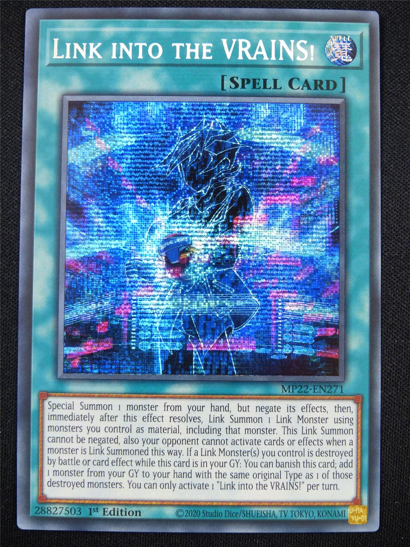 Link into the Vrains! MP22 Ultra Rare - 1st ed Yugioh Card #T7