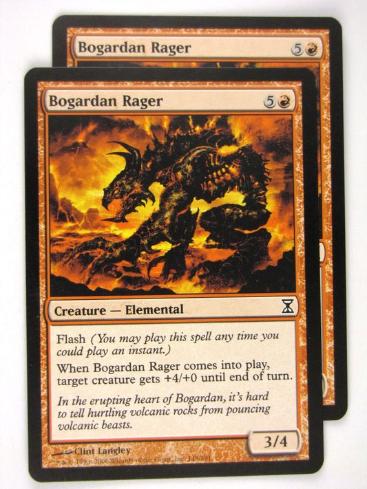 MTG Magic: The Gathering Cards: BOGARDAN RAGER x2: TSP