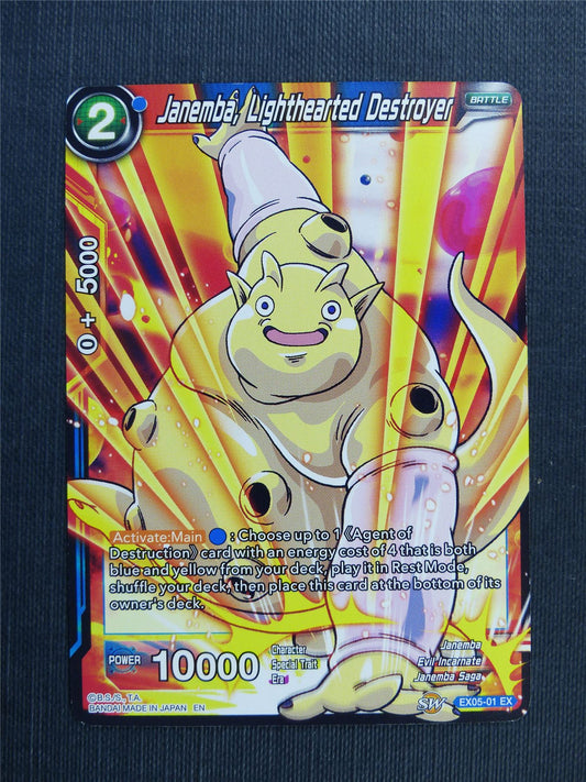 Janemba Lighthearted Destroyer EX - Dragon Ball Super Cards #2A5