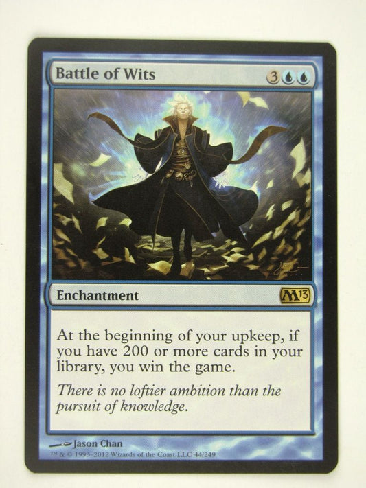 MTG played Cards: BATTLE OF WITS # 13G22