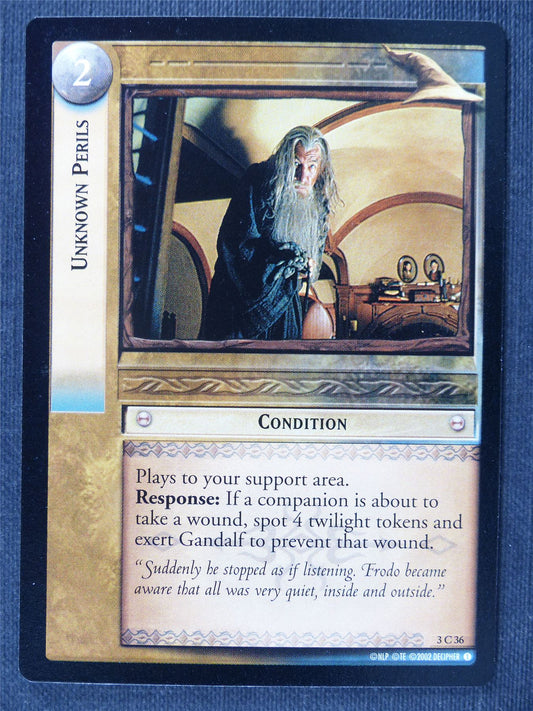 Unknown Perils 3 C 36 - LotrR Cards #3DJ