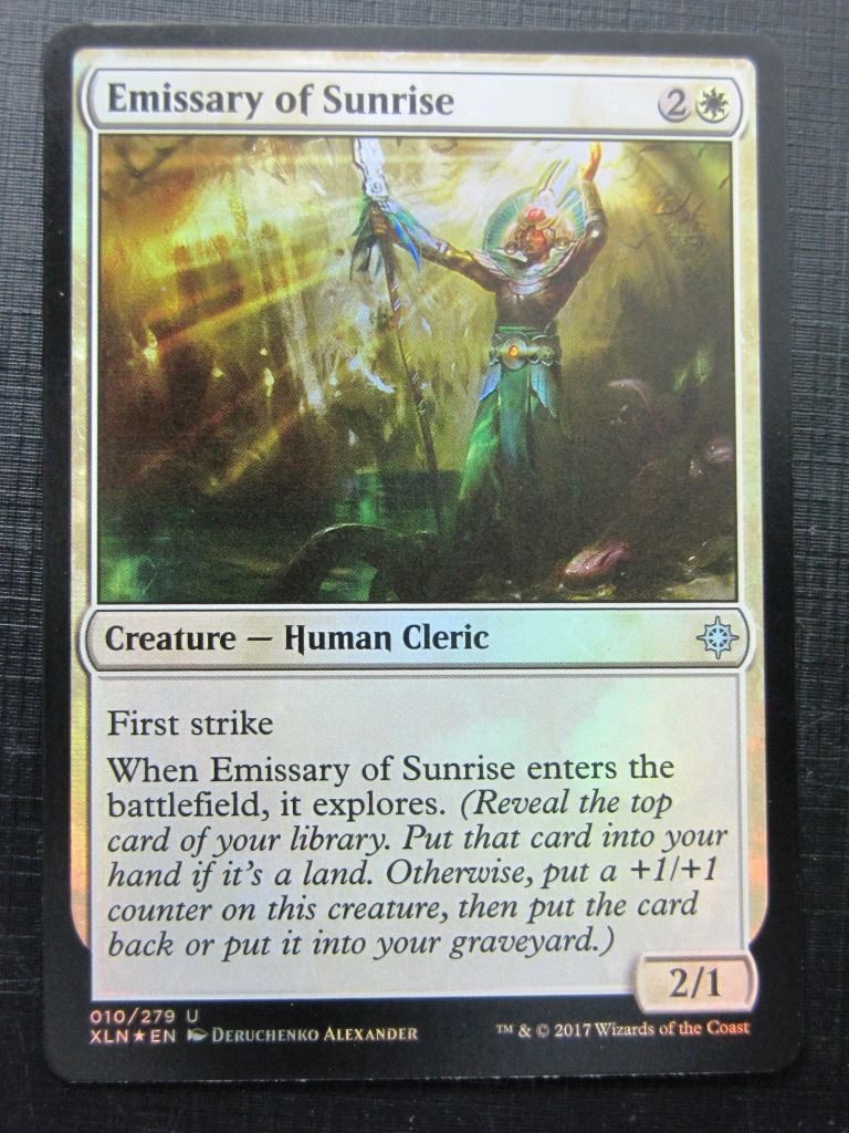 Emissary of Sunrise Foil - Mtg Magic Card # 1A97