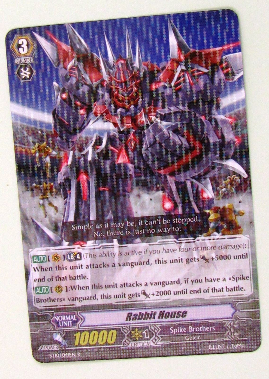 Cardfight Vanguard: Rabbit House BT10/041EN R