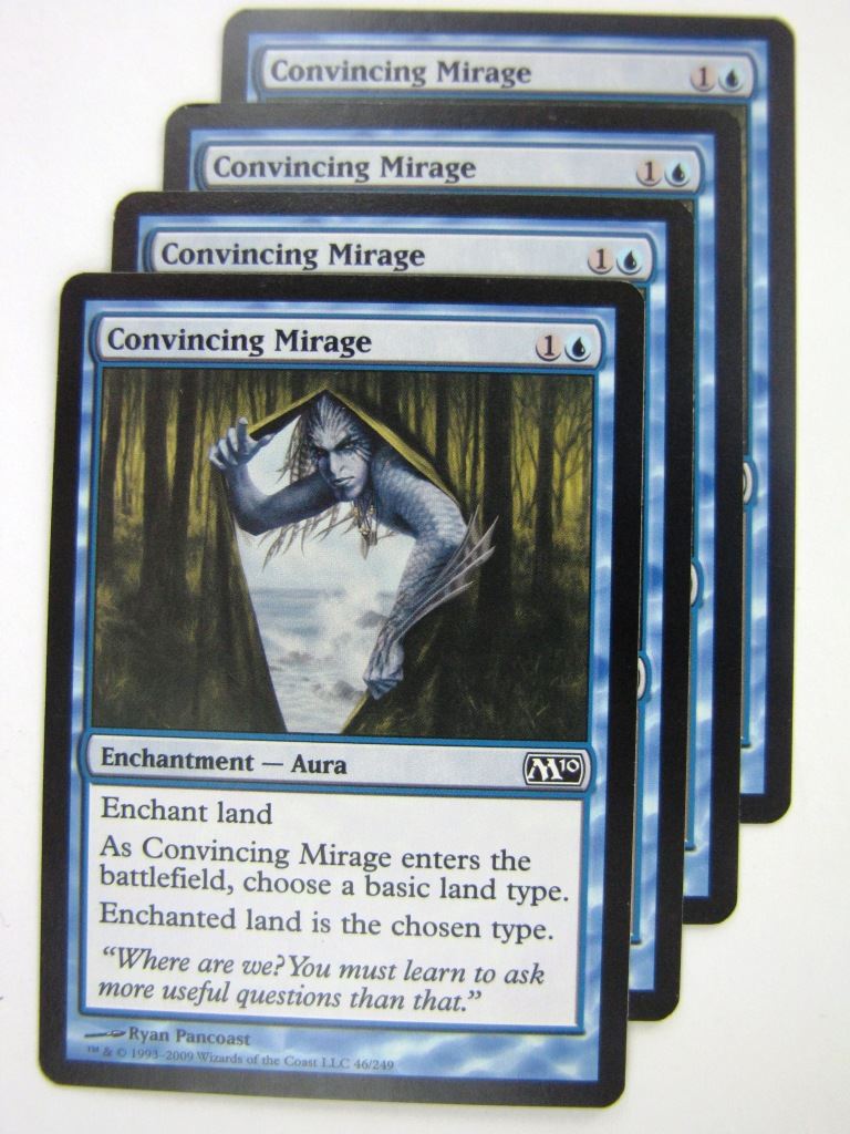 MTG Magic Cards: CONVINCING MIRAGE x4 # 8F40