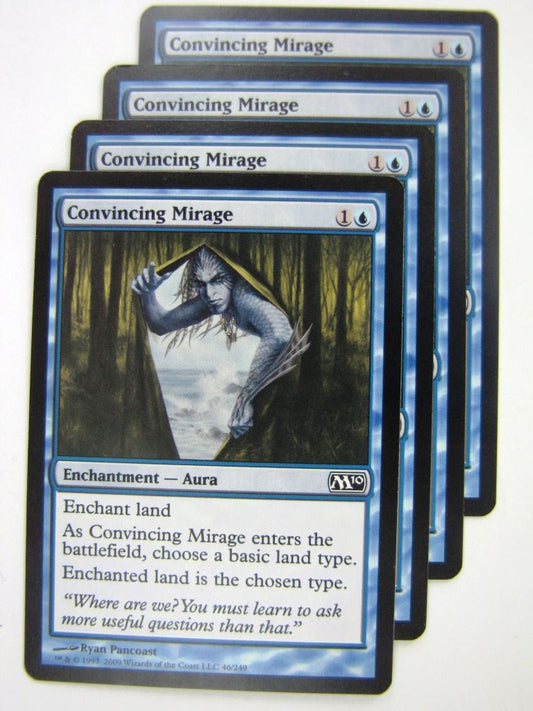 MTG Magic Cards: CONVINCING MIRAGE x4 # 8F40