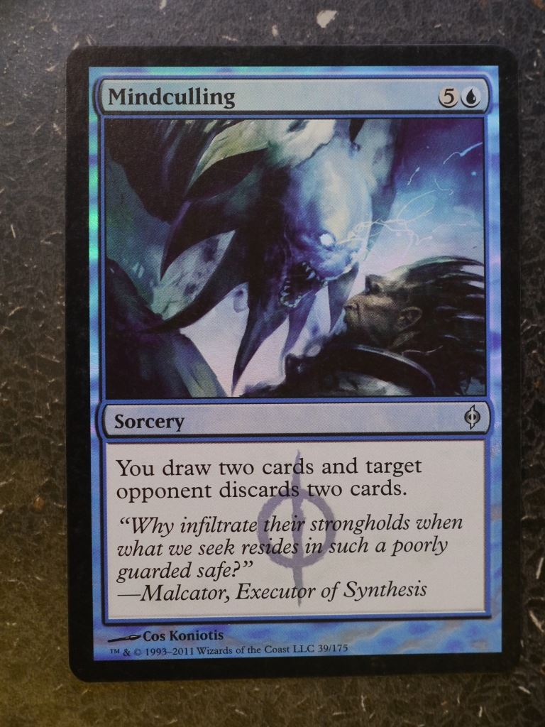 MTG Cards: MINDCULLING FOIL # 5E37