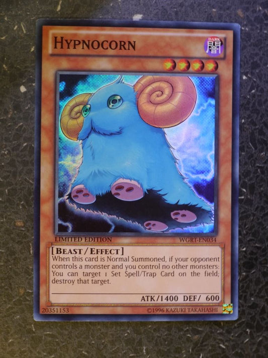 Yugioh Cards: HYPNOCORN WGRT SUPER RARE # 3C16