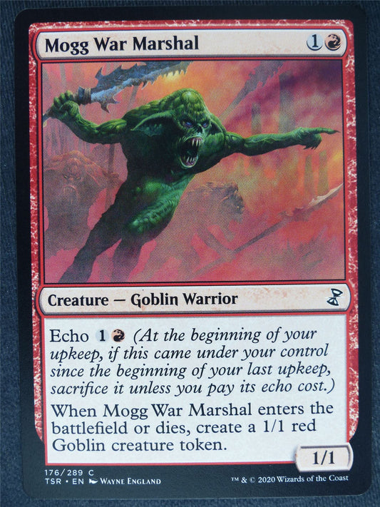 Mogg War Marshal - Remastered - Mtg Magic Cards #WZ