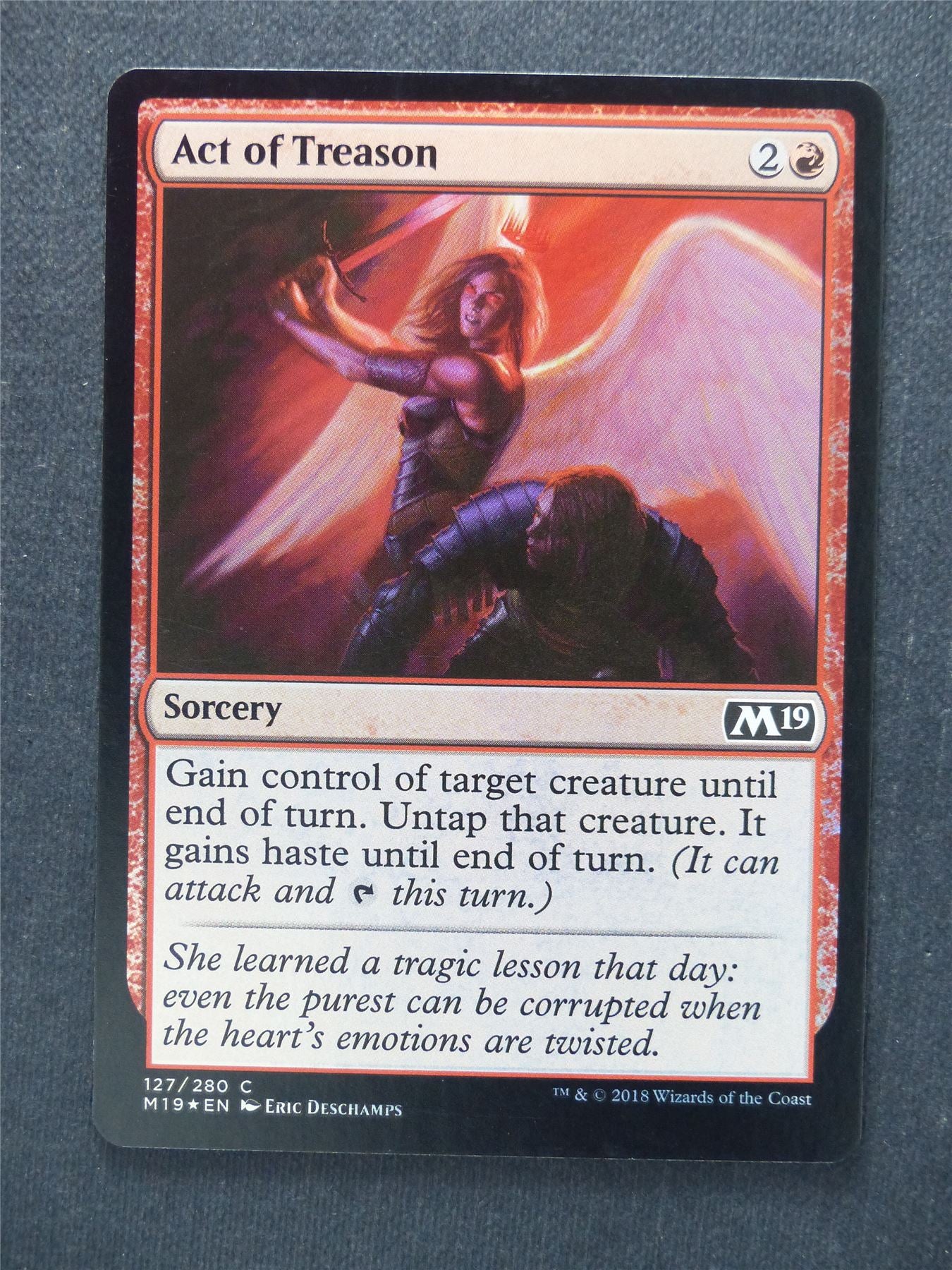 Act of Treason Foil - Mtg Magic Cards #RS