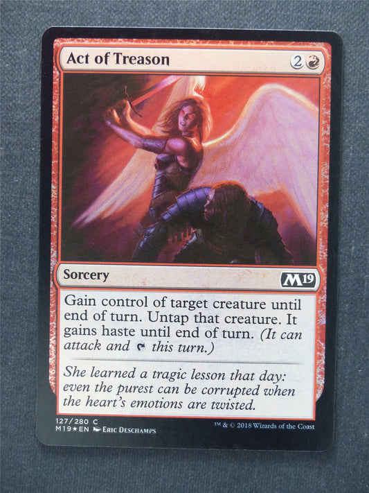 Act of Treason Foil - Mtg Magic Cards #RS