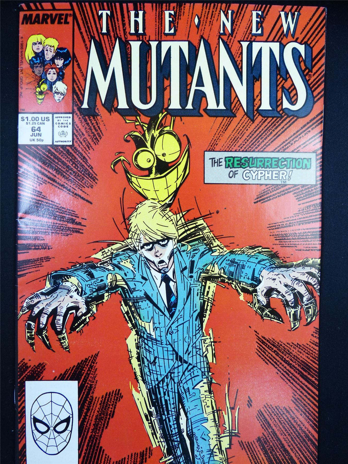 The NEW Mutants #64 - Marvel Comic #1FE