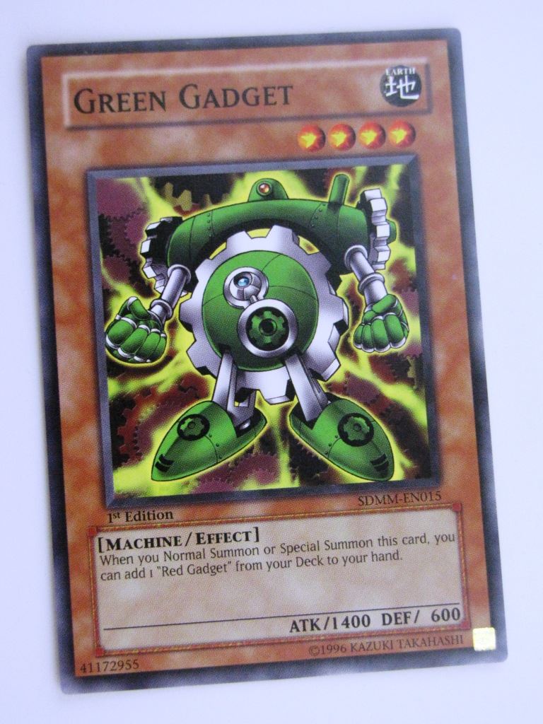 Yugioh Cards: GREEN GADGET SDMM # 36F9