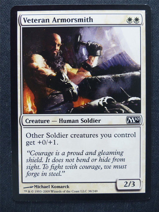Veteran Armorsmith - Mtg Magic Cards #X6
