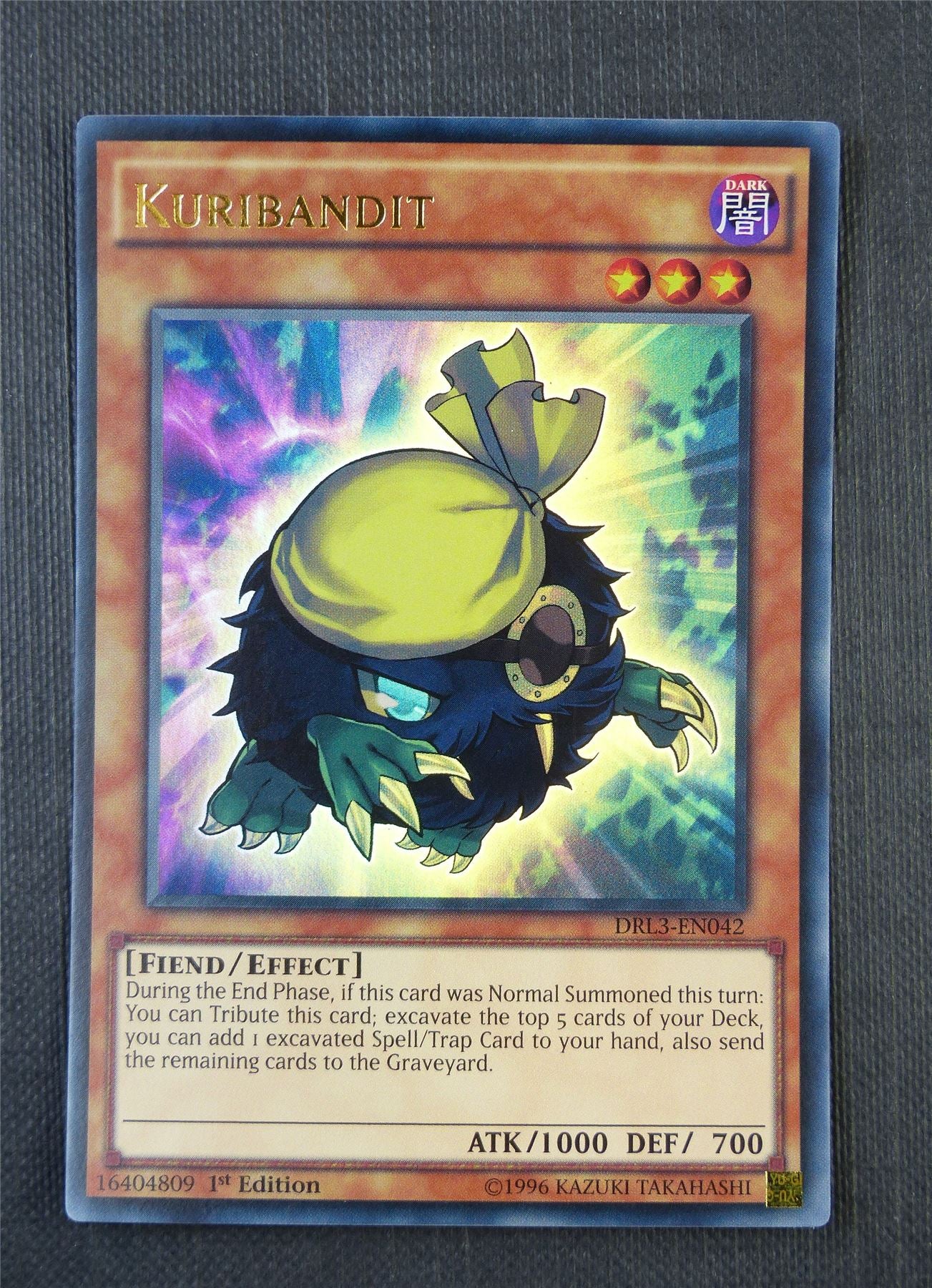 Kuribandit DRL3 1st Ed - Ultra Rare - Yugioh Card #7FD