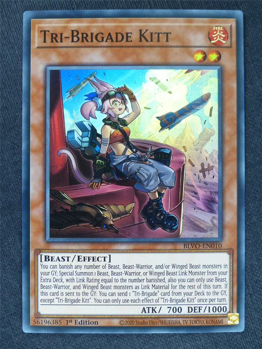 Tri-Brigade Kitt Super Rare - Yugioh Cards #X4