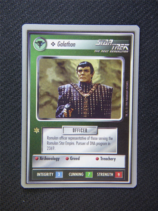 Galathon - Star Trek Silver Border Card Decipher #2C3