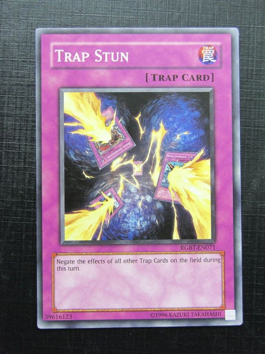 Yugioh Cards: TRAP STUN RGBT # B40