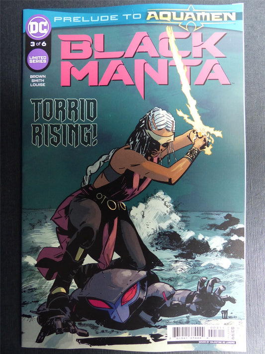 BLACK Manta #3 - Jan 2022 - DC Comics #1VA