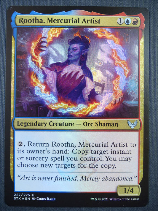 Rootha Mercurial Artist Foil - Mtg Card #8TK