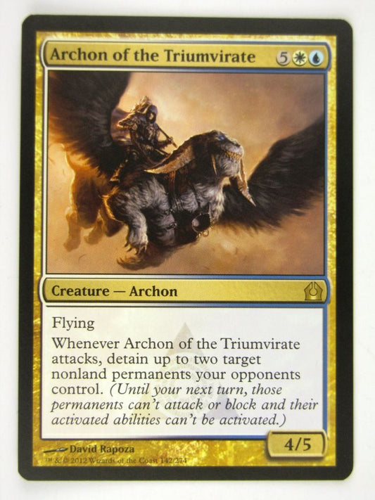 MTG played Cards: ARCHON OF THE TRIUMVIRATE # 13I27