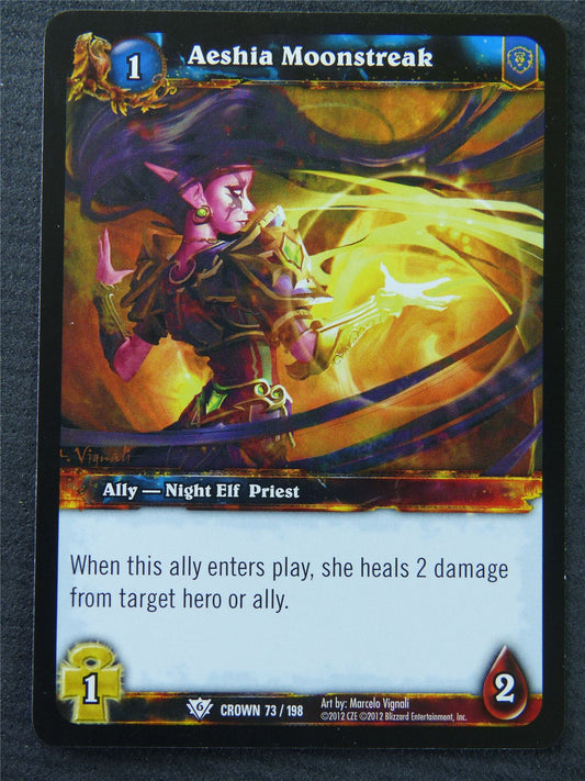 Aeshia Moonstreak - Common - World Of Warcraft #1KT
