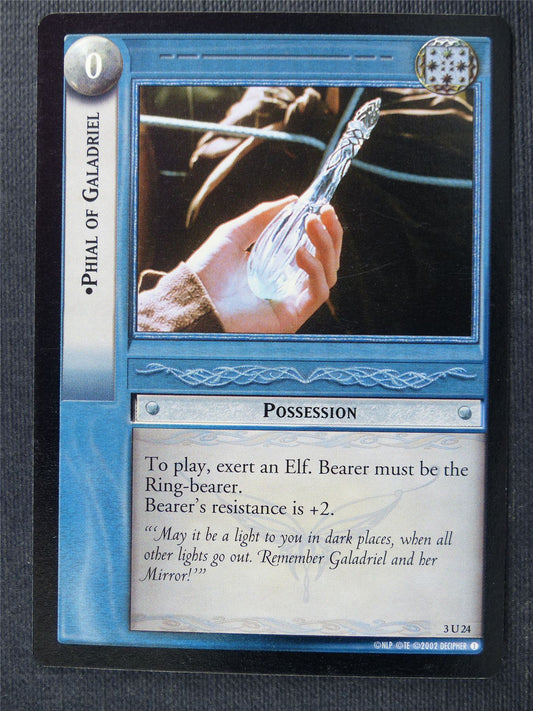 Phial of Galadriel 3 U 24 - LotR Cards #2TC