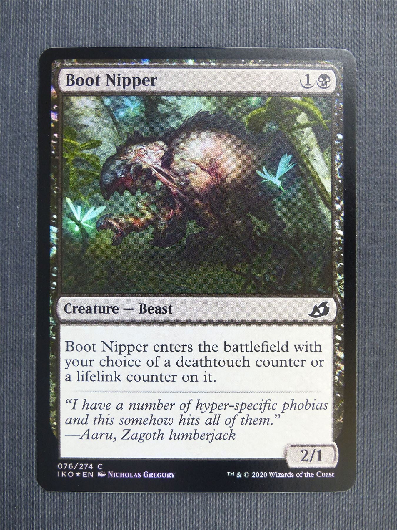 Boot Nipper Foil - IKO Mtg Card