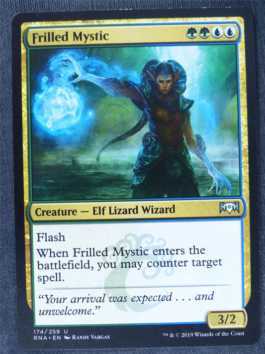 Frilled Mystic - Mtg Magic Cards #1I6