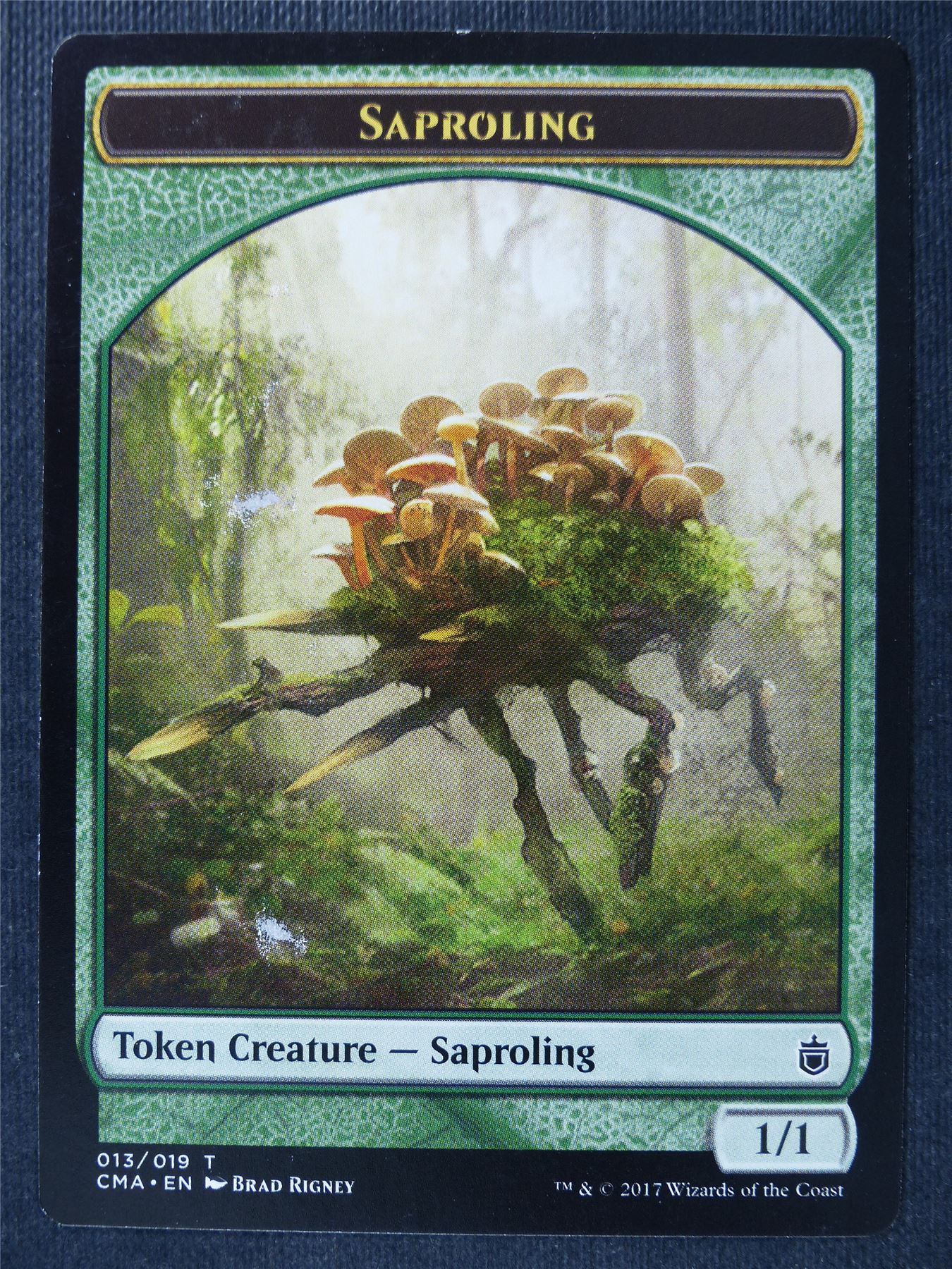 Saproling Token - Mtg Card #1T6