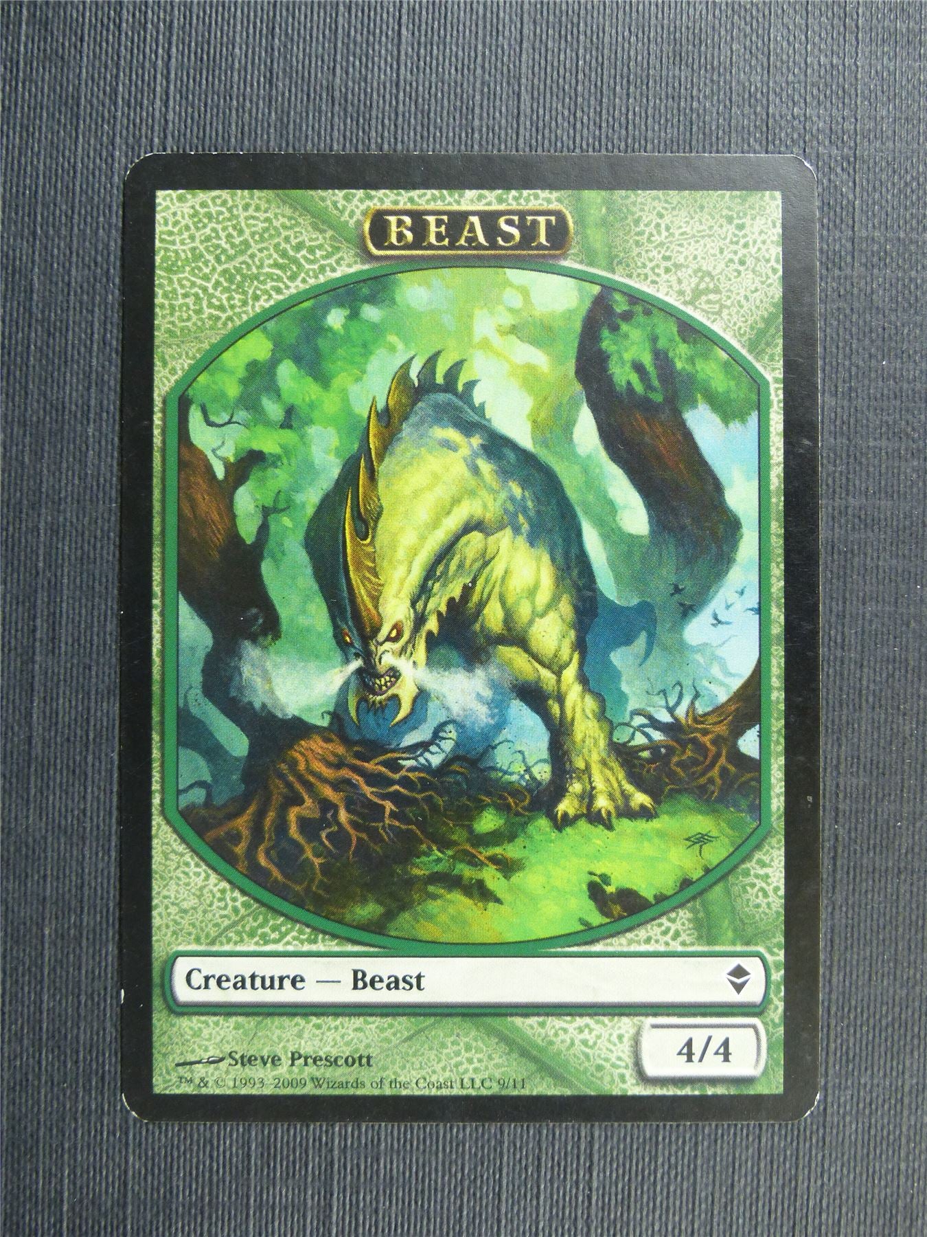 Beast - Token - Mtg Magic Cards #3QS