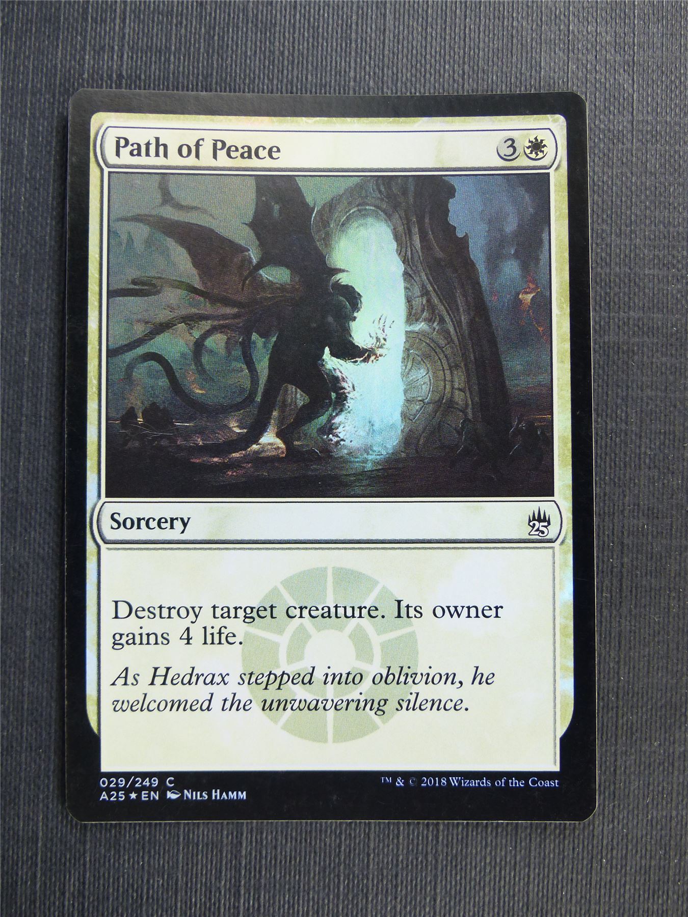 Path of Peace Foil - Mtg Magic Cards #557