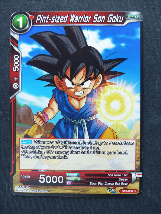 Pint-Sized Warrior Son Goku - Dragon Ball Super Cards #31