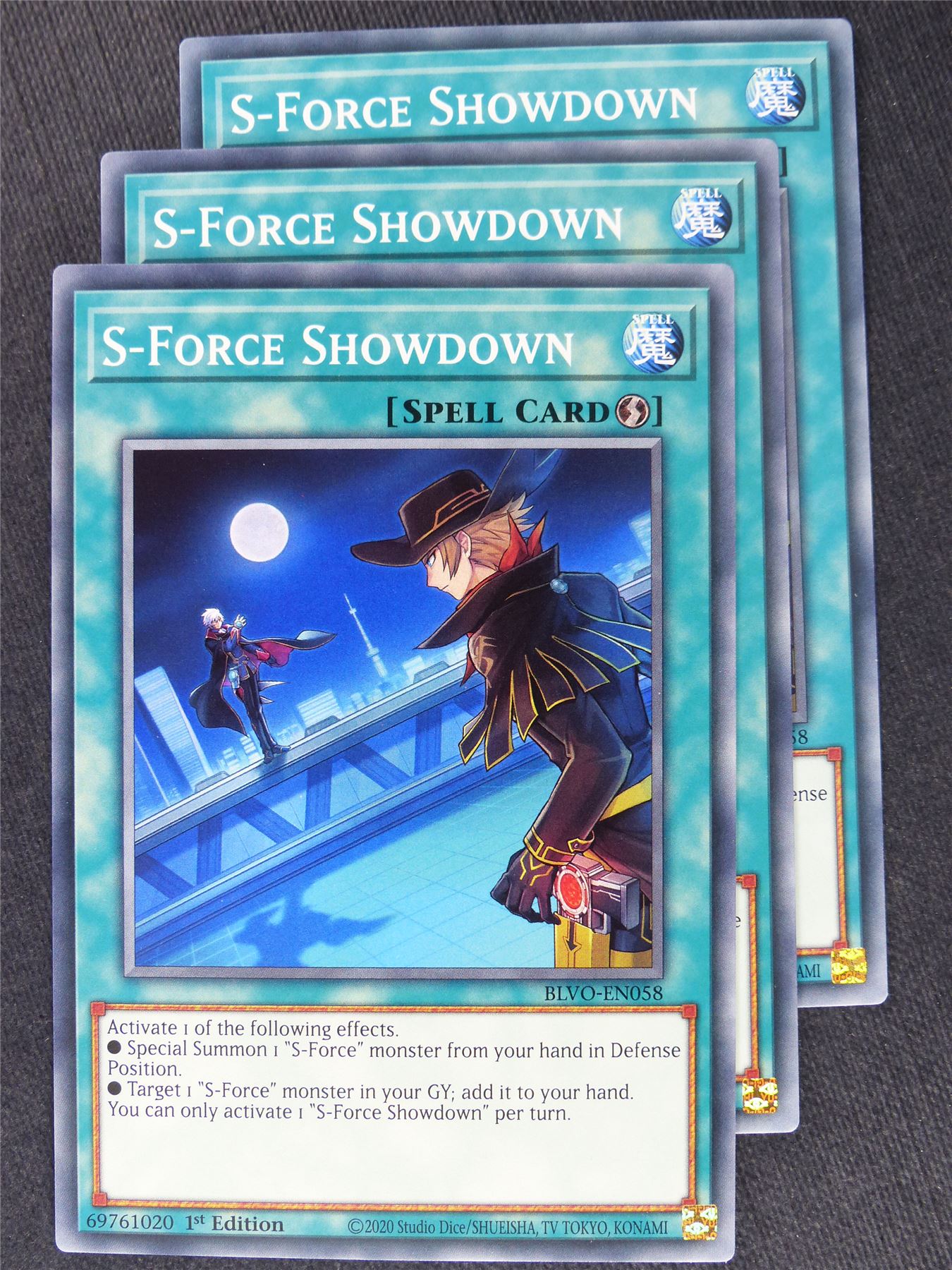 S-Force Showdown x3 - Yugioh Cards #XT