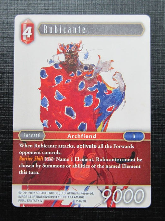 RUBICANTE 2-023H - Final Fantasy Card # 1D25