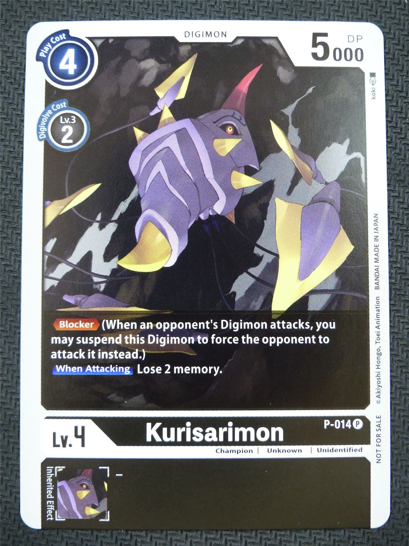 Kurisarimon P-014 Promo - Digimon Card #5PR