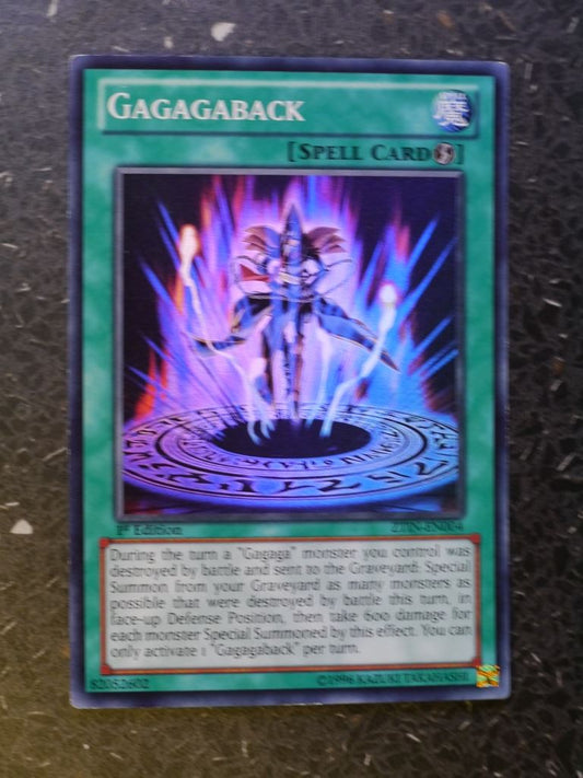 Yugioh Cards: GAGAGABACK ZTIN SUPER RARE # 3J15