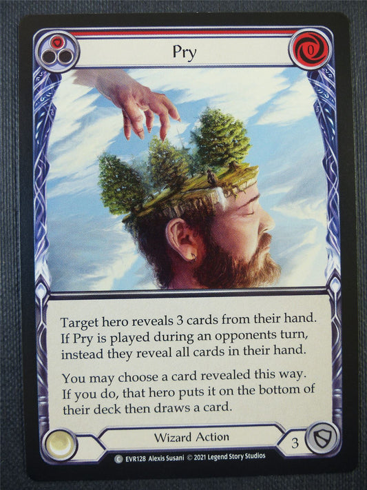 Pry Red - 1st ed Everfest - Flesh & Blood Card #6CP