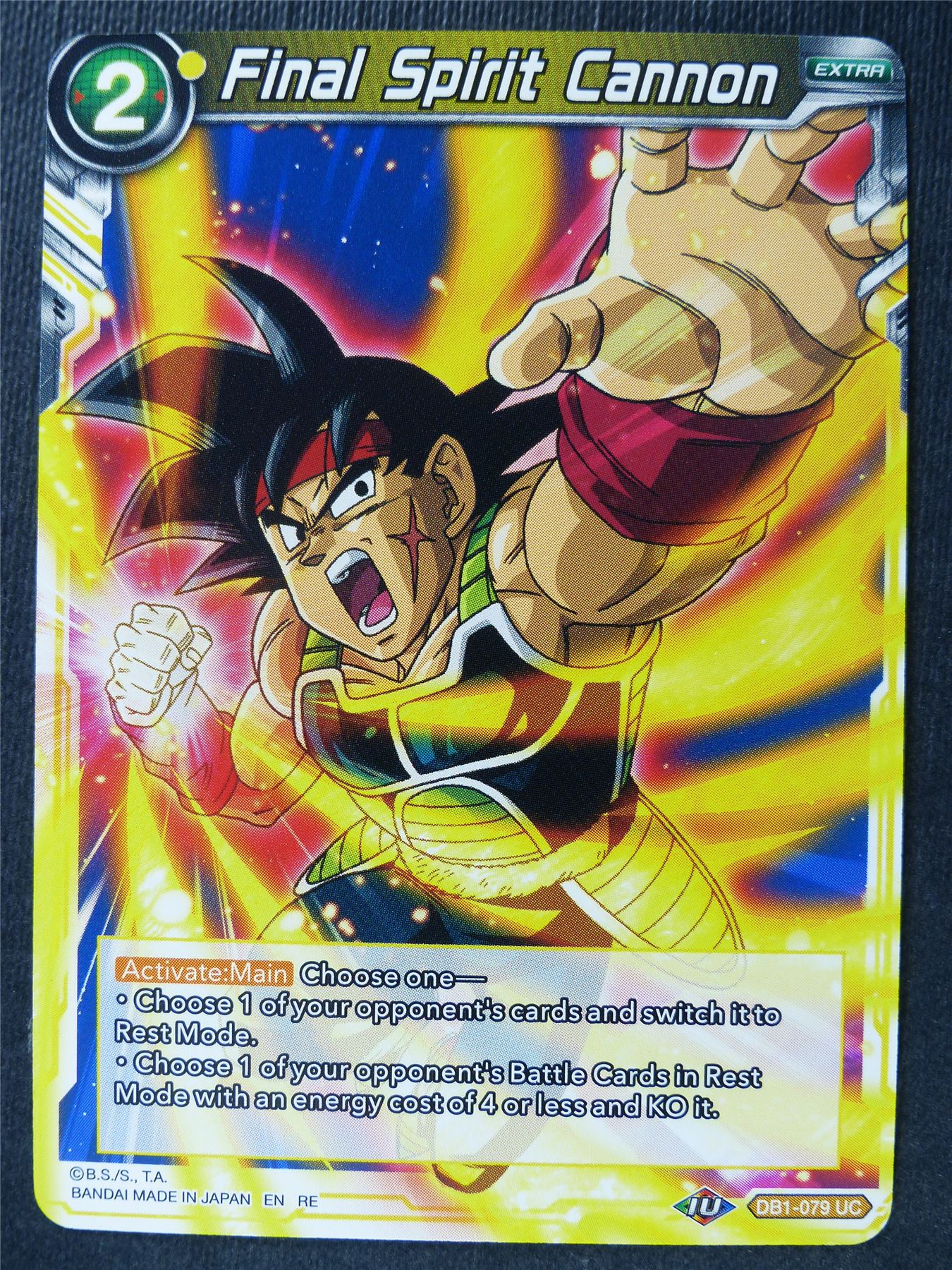 Final Spirit Cannon - Mythic Booster - Dragon Ball Super Card #45K