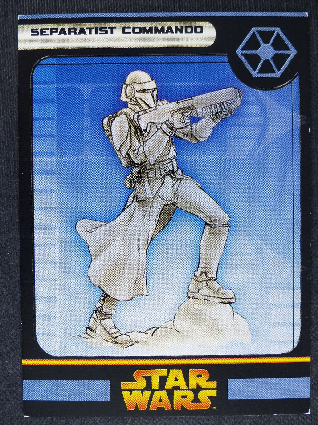 Separatist Commando - Star Wars Miniatures Spare Cards #7N