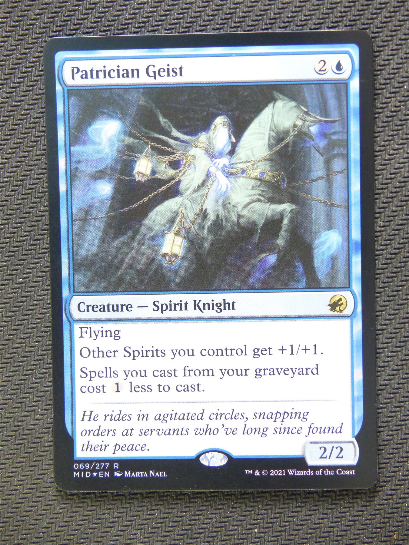 Patrician Geist Foil - Innistrad - Mtg Card #3I2