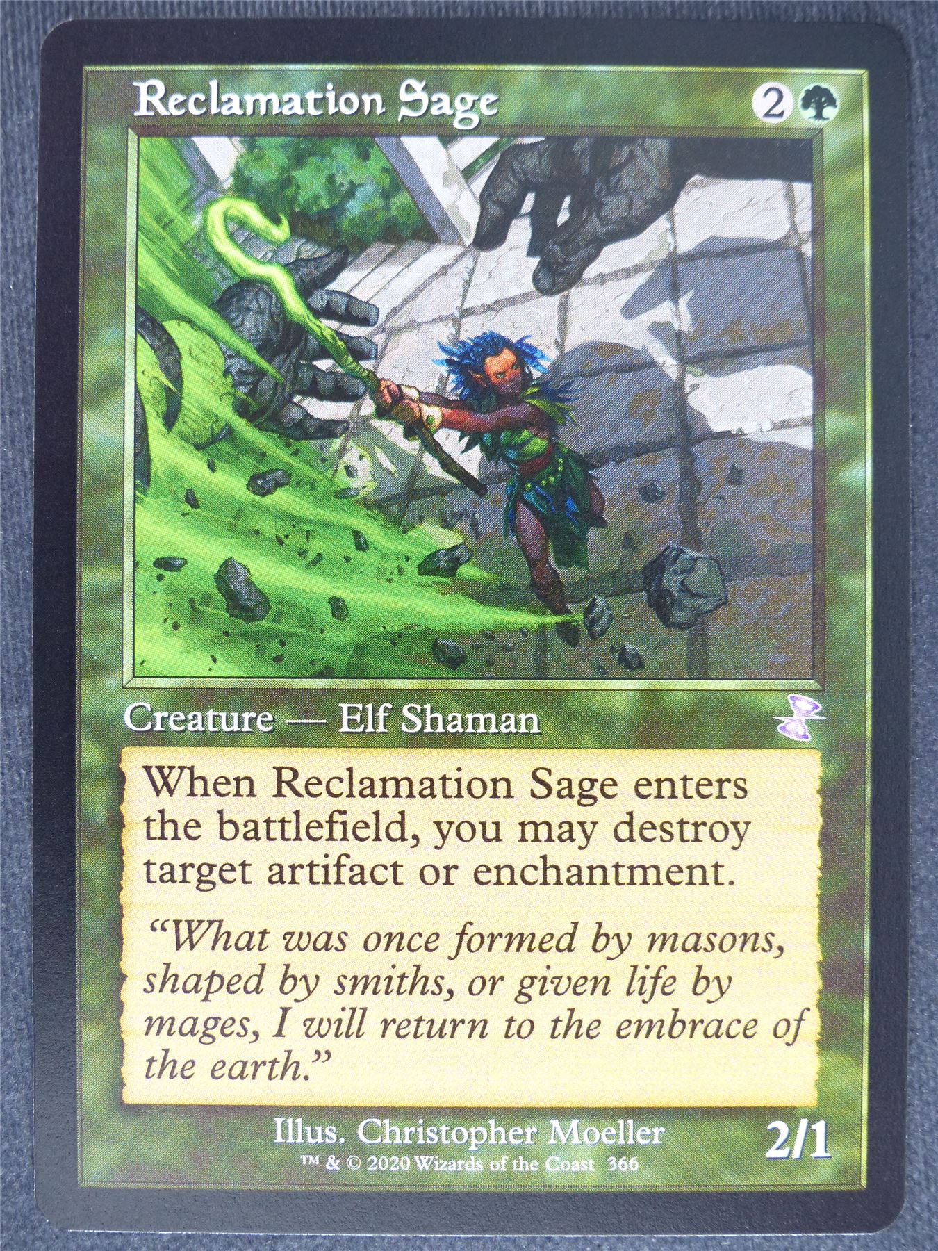 Reclamation Sage Timeshifted - Remastered - Mtg Magic Cards #N4