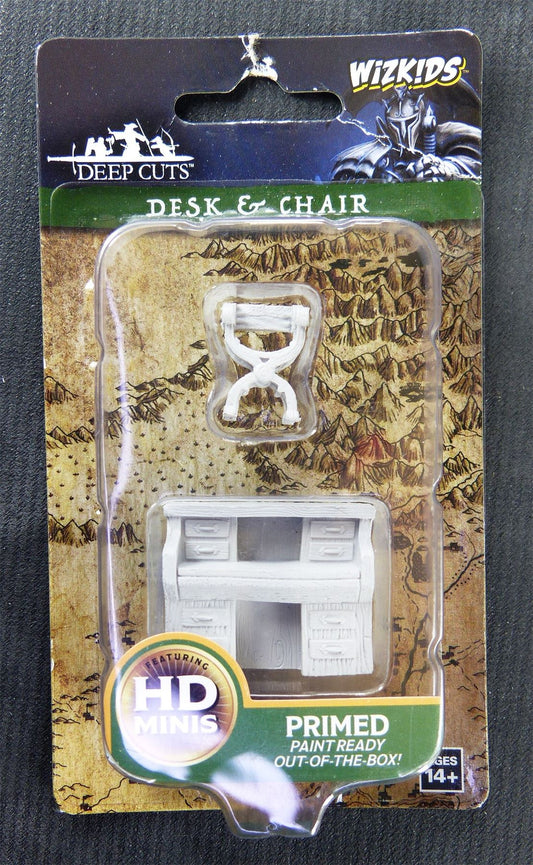 Desk And Chair - Wizkids Miniature #V1