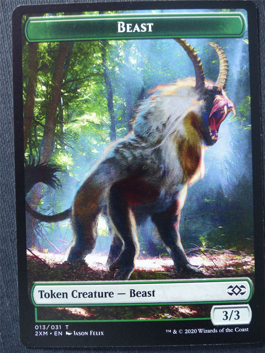 Beast Token - Mtg Magic Cards #CV
