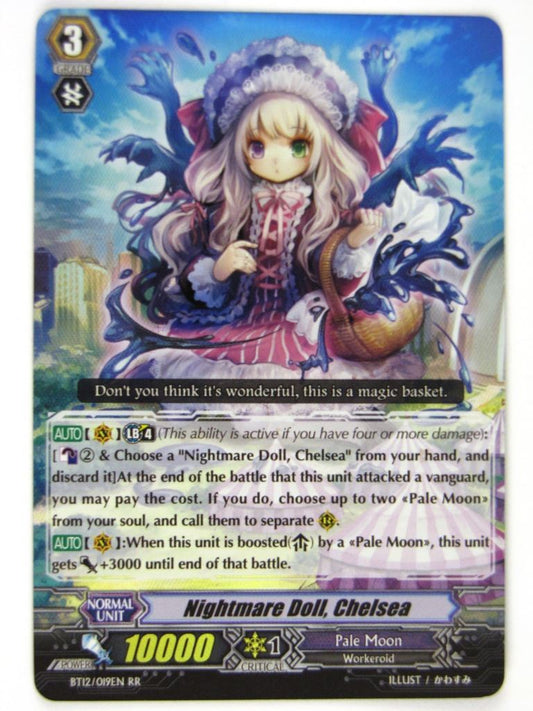 Vanguard Cards: NIGHTMARE DOLL, CHELSEA BT12 RR # 16I34